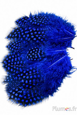 Parelhoen - 7-13 cm - blauw